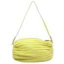 Bolso de mano de cuero verde Loewe