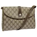 GUCCI GG Supreme Schultertasche PVC Beige Auth th5163 - Gucci