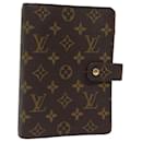 LOUIS VUITTON Agenda MM Monogram Couverture R20105 LV Auth 84885 - Louis Vuitton