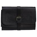 LOUIS VUITTON Epi Trousse Priant Clutch Tasche Schwarz M48372 LV Auth bs15951 - Louis Vuitton