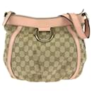 Gucci GG Canvas/Leather Abbey Shoulder Bag