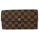 Lange Brieftasche Damier Ebene Louis Vuitton