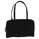 Bolso tote Gucci GG de lona negra