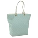 Borsa tote Gucci GG in tela azzurro chiaro