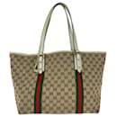 Bolso Tote Gucci de Lona/Cuero GG