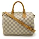 Louis Vuitton Damier Azur Speedy Bandouliere 25 Handbag