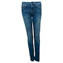 Calvin Klein, blue slim straight jeans