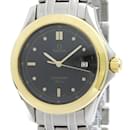 Omega Seamaster 18K Gold Steel Quartz Men's Watch