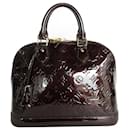 Louis Vuitton Monogram Vernis Alma PM Handbag