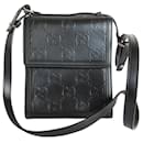 Gucci Black Leather Shoulder Bag