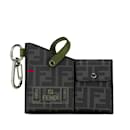 Fendi Zucca Charm Keychain