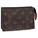 LOUIS VUITTON Monogram Poche Toilette 15 Pouch M47546 LV Auth 84835 - Louis Vuitton
