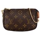 Louis Vuitton Brown Monogram Mini Pochette Accessoires