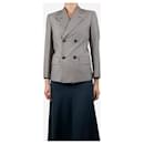 Multicolour double-breasted gingham blazer - size UK 8 - Maison Martin Margiela
