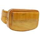 LOUIS VUITTON Monogram Vernis Fulton Waist Bag Lime Yellow M91043 LV Auth 87756 - Louis Vuitton