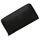 Loewe Black Leather Long Wallet