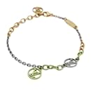 Louis Vuitton Gold Plated Charm Bracelet
