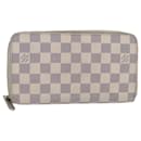 LOUIS VUITTON Damier Azur Zippy Organizer Long Wallet N60012 LV Auth 87355 - Louis Vuitton