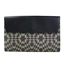 Gucci GG Supreme Leather Clutch Bag