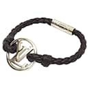 Louis Vuitton Brown Leather Charm Bracelet