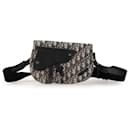 Dior Brown Oblique Canvas Saddle Messenger Bag