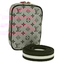 LOUIS VUITTON Poche Digital Mini Usu Monograma Vermelha M60001 LV Auth 89538 - Louis Vuitton