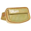 LOUIS VUITTON Monogram Vernis Fulton Waist bag Gris M91041 LV Auth 89189 - Louis Vuitton