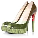 Banane kaki platform pumps - Christian Louboutin