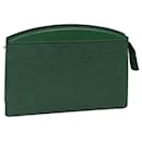 LOUIS VUITTON Epi Trousse Crete Pouch Green M48404 LV Auth 89183 - Louis Vuitton