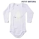 Petit Bateau Baby Boys Yeti Print Long Sleeve Bodysuit - Autre Marque