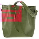 Louis Vuitton Epi Petit Noe Leather Shoulder Bag