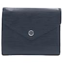 Louis Vuitton Epi Leather Victorine Wallet Black
