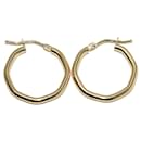 K18YG Hoop Earrings Clip - Autre Marque