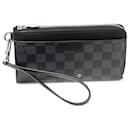 Louis Vuitton Damier Graphite Long Wallet N60379
