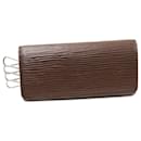 Louis Vuitton Silver 4 Key Case M6382D
