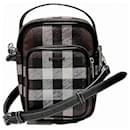 Burberry Nova Check 2WAY PVC Leather Messenger Bag - Autre Marque
