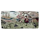 Leather Ukiyo-e Gotenyama Long Wallet - Autre Marque