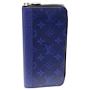 Louis Vuitton Blue Zippy Wallet M30447