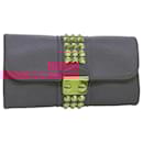 LOUIS VUITTON Pochette Courtney Monograma Bolsa Couro Embossado Rosa Auth yk14516A - Louis Vuitton