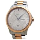 Gucci Diamante Pattern G Timeless Date Men's Watch