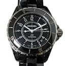 Chanel J12 Date Black Ceramic Automatic Watch