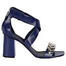 Louis Vuitton Calfskin Westbound Block-heel Sandals - '10s
