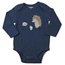 GAP Baby Boys Long Sleeve Bodysuit Navy - Autre Marque