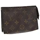 LOUIS VUITTON Monogram Poche Toilette 15 Pouch M47546 LV Auth 91782 - Louis Vuitton