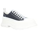 Alexander McQueen Tread Sneaker 'Navy Blue Grey' - Alexander Mcqueen