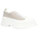 Alexander McQueen Tread Sneaker 'Beige Grey' - Alexander Mcqueen