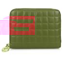 Celine Compact Zipped Wallet Leather Card Case - Céline