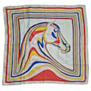 Hermès square Pegasus landscape