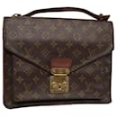 LOUIS VUITTON Monogram Monceau 28 Hand Bag 2way M51185 LV Auth bs18052 - Louis Vuitton