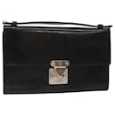LOUIS VUITTON Monogram Mini Glace Anushka MM Bag Black M92230 LV Auth bs18069 - Louis Vuitton